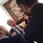 Press Conference - Angelo Ferrante answering to the journalists