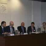 Second session: (from left to right) José Miguel Unsion (MedReg), Luis Jesús Sanchez de Tembleque (MedReg), Juan Francisco Alonso (REE), Benoit Esnault (MedReg) and Maria Luisa Olano (Medener)