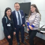 Coffee snapshots: Juliana Lamaj, Denis Qirollari and Ilda Nushi Neziri (OST)