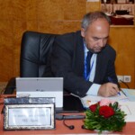 During the Executive Board meeting: the Chairman of Med-TSO Technical Committee "Regulations" Mr.Alonso (REE)