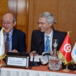 During the Executive Board meeting: from left to right, the Secretary General of Med-TSO Mr. Ferrante (TERNA) and the acting President of Med-TSO Mr. Baptista (REN)